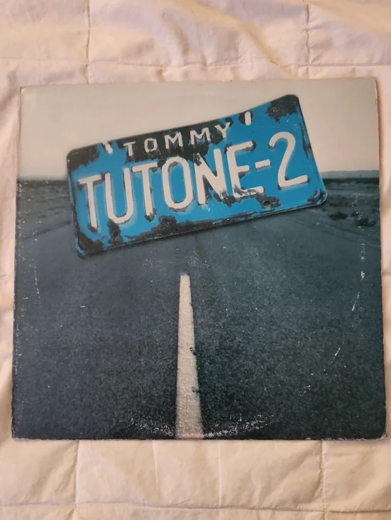 Tommy Tutone-2 Vintage License Plate Wall Art - Blue