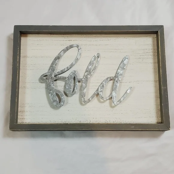 FOLD laundry room sign 12