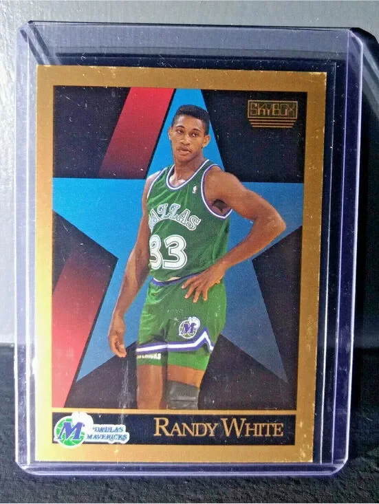 1990-91 Randy White Skybox #69 Rookie Basketball Card