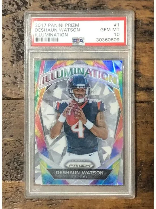 Deshaun Watson 2017 Panini Prizm Rookie Illumination PSA 10 #1