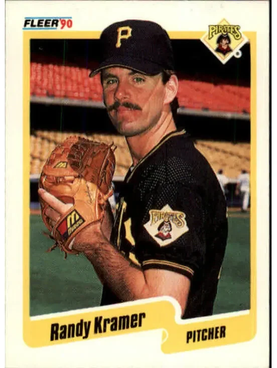 1990 Randy Kramer Fleer Baseball Card #471