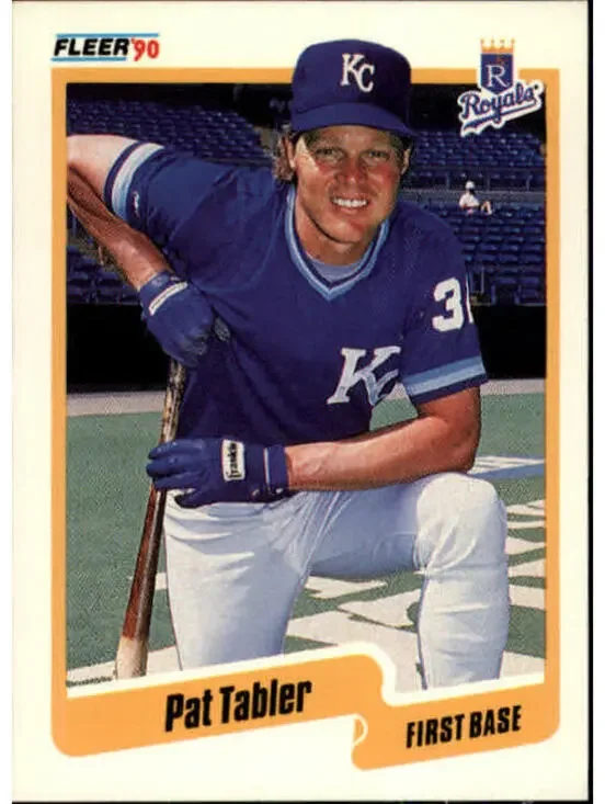 1990 Pat Tabler Fleer Baseball Card #119