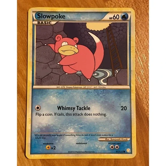 Slowpoke‎ Pokémon Card