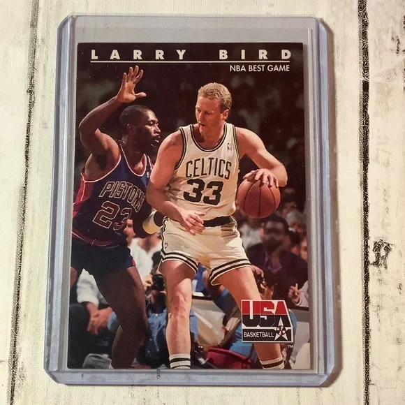 1992 SkyBox USA #13 Larry Bird USA