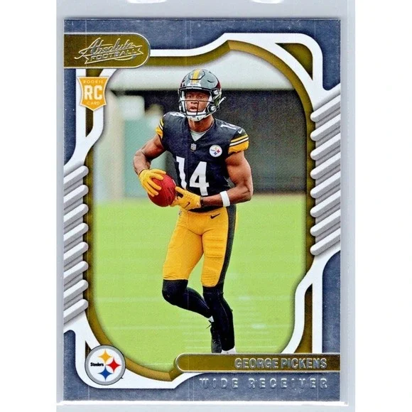 George Pickens (RC) Pittsburgh Steelers #123 2022 Panini Absolute Football