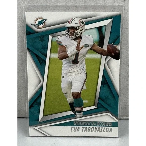 2021 Panini Rookies &‎ Stars Tua Tagovailoa #93 🐬 Dolphins