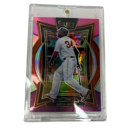 2025 Panini Select David Ortiz Pink Prizm Concourse 020/225‎ Boston Red Sox #96