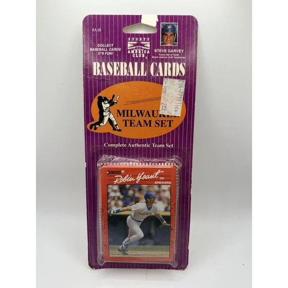 1990 Donruss MILWAUKEE BREWERS TEAM SET Sports America‎ Club UNOPENED