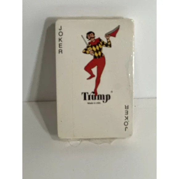 Norman Rockwell Vintage Deck Of Playing Cards Trump NEW SEALED Vtg