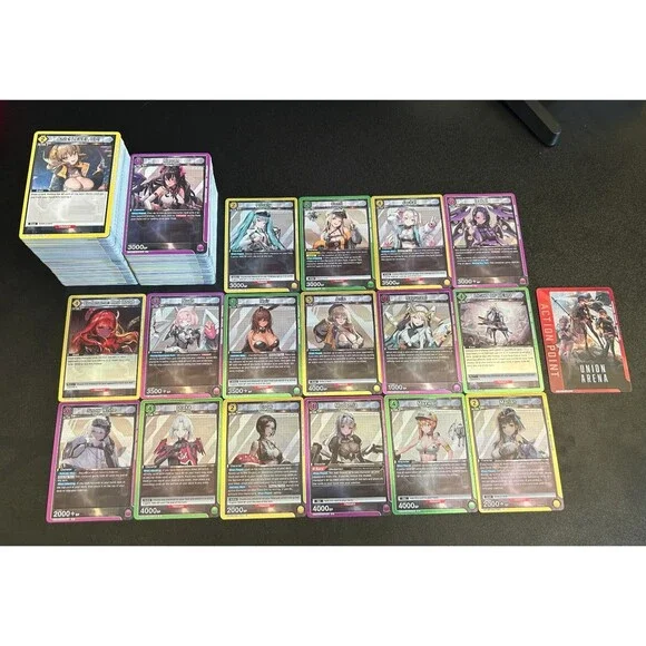 Bulk Lot of 300+ Union Arena UE14BT: GODDESS OF VICTORY NIKKE Trading Cards