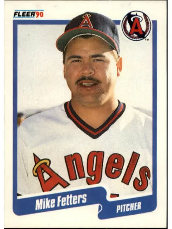 1990 Mike Fetters Fleer Baseball Card #131