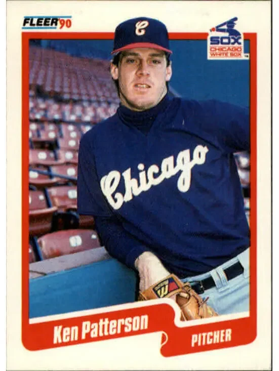 1990 Ken Patterson Fleer Baseball Card #545