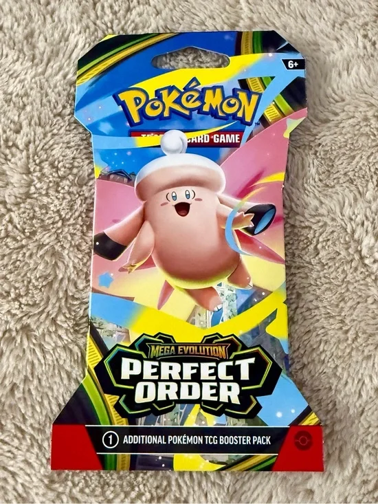 Pokémon Perfect Order Booster Pack - Pink Clefable Artwork