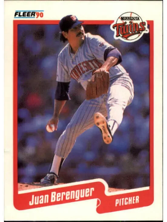 1990 Juan Berenguer Fleer Baseball Card #369