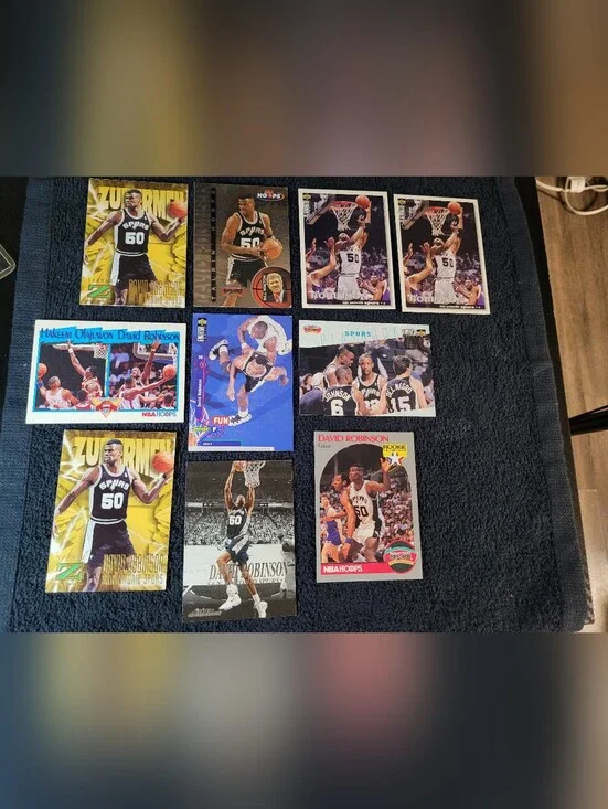 David Robinson Trading Card Lot