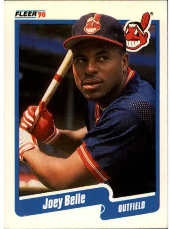 1990 Joey Belle Fleer Baseball Card #485