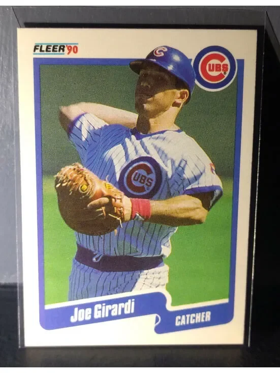 1990 Joe Girardi Fleer Baseball Card #31
