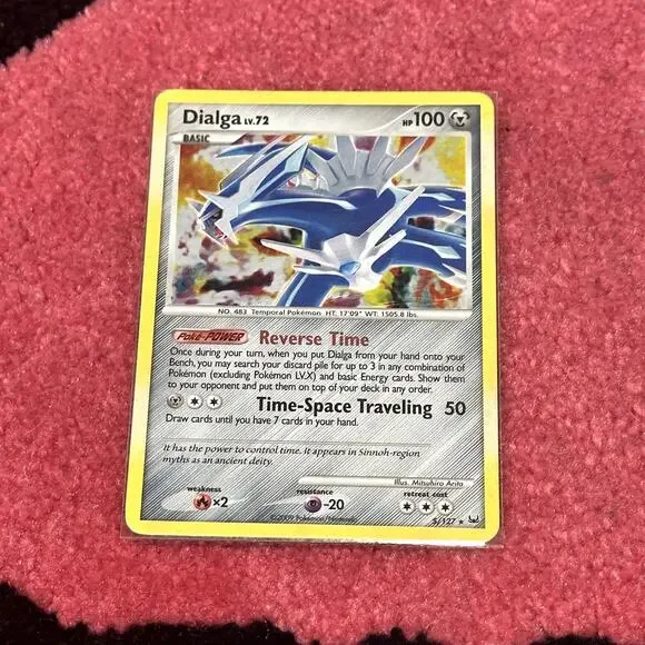 Dialga #5 – Pokémon Platinum – As Pictured