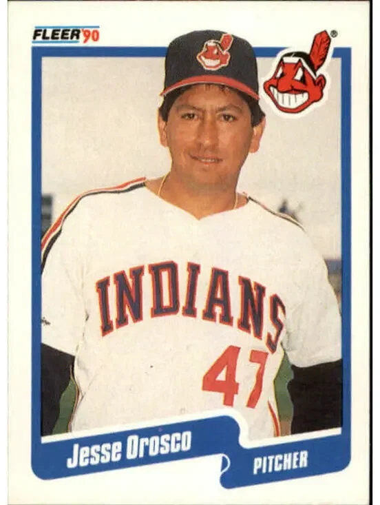 1990 Jesse Orosco Fleer Baseball Card #500