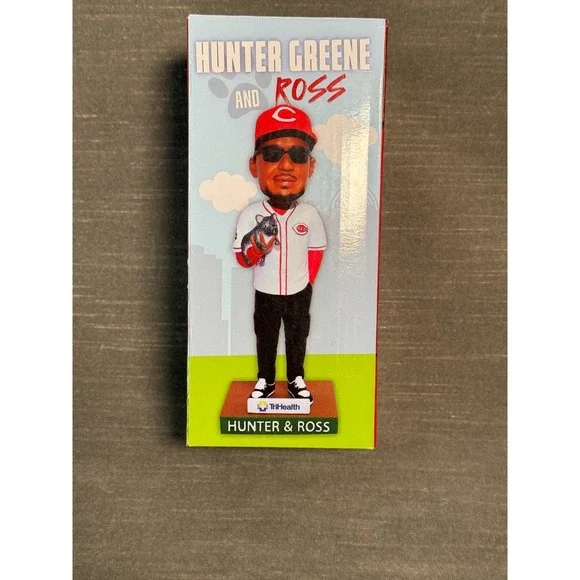 Hunter Greene & Ross Bobblehead Cincinnati Reds 2025 SGA 8/30/25‎