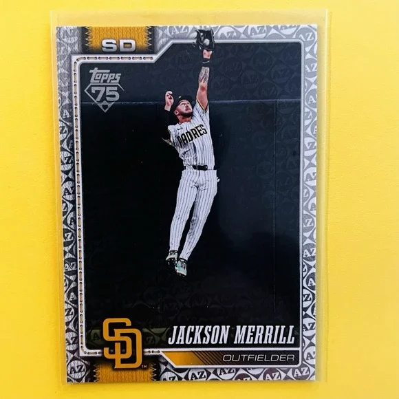 2026‎ Topps Series 1 Jackson Merrill #229 AZ Spring Training Parallel Padres