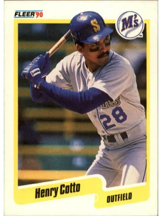 1990 Henry Cotto Fleer Baseball Card #511