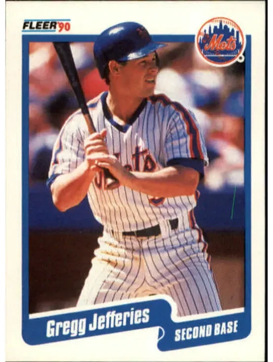 1990 Gregg Jefferies Fleer Baseball Card #207
