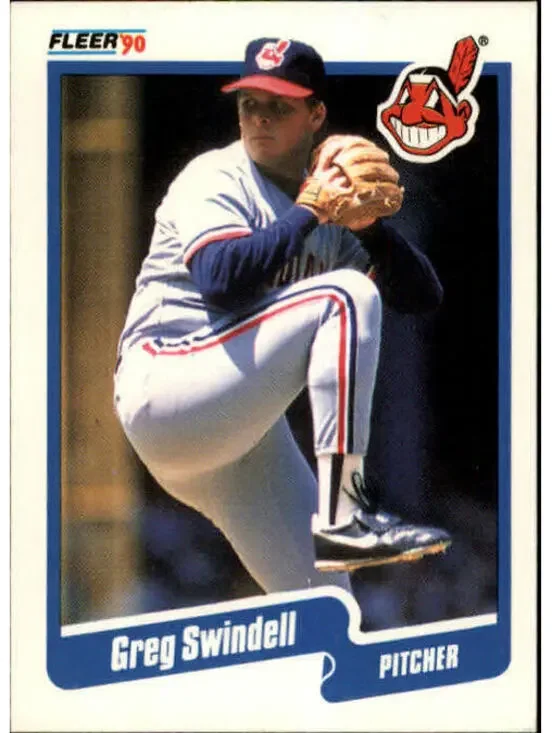 1990 Greg Swindell Fleer Baseball Card #503