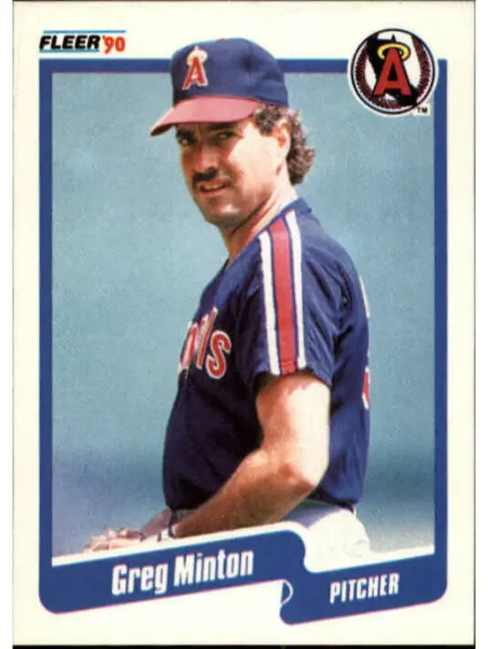1990 Greg Minton Fleer Baseball Card #140