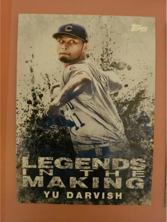 Yu Darvish - 2018 Topps Update Legends in the Making #LITM-26 RAW Mint