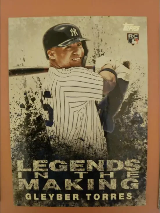 Gleyber Torres RC 2018 Topps Update Legends in the Making #LITM-2 RAW Mint