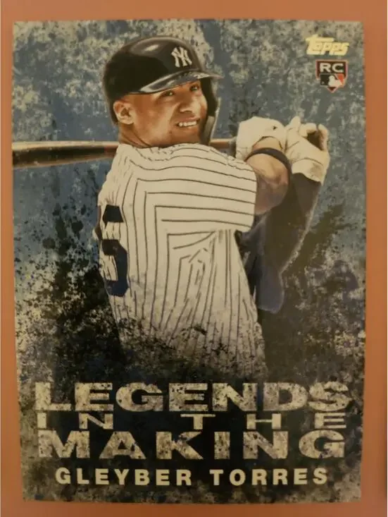 Giancarlo Stanton BLUE 2018 Topps Update Legends in the Making #LITM-19 RAW M