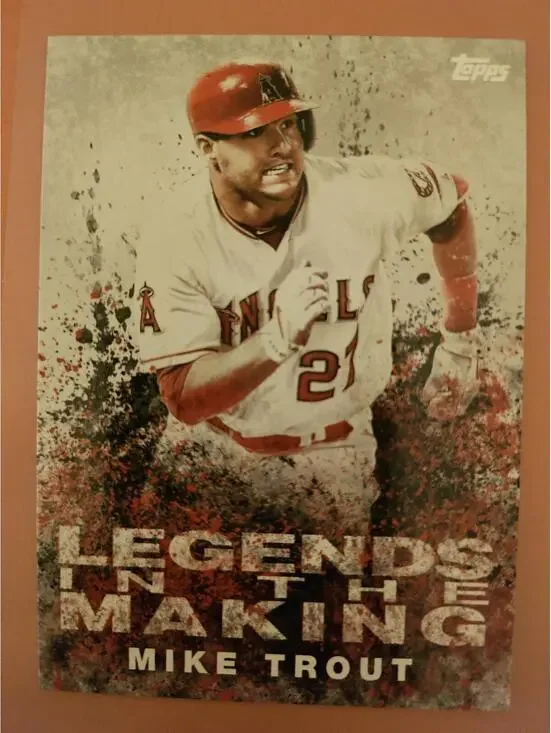 Mike Trout 2018 Topps Update Legends in the Making #LITM-MT - RAW Mint