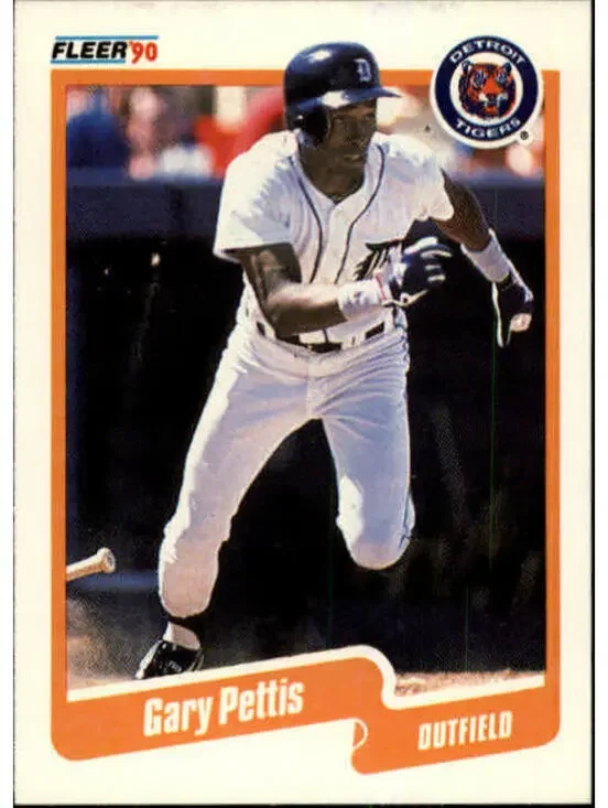 1990 Gary Pettis Fleer Baseball Card #612