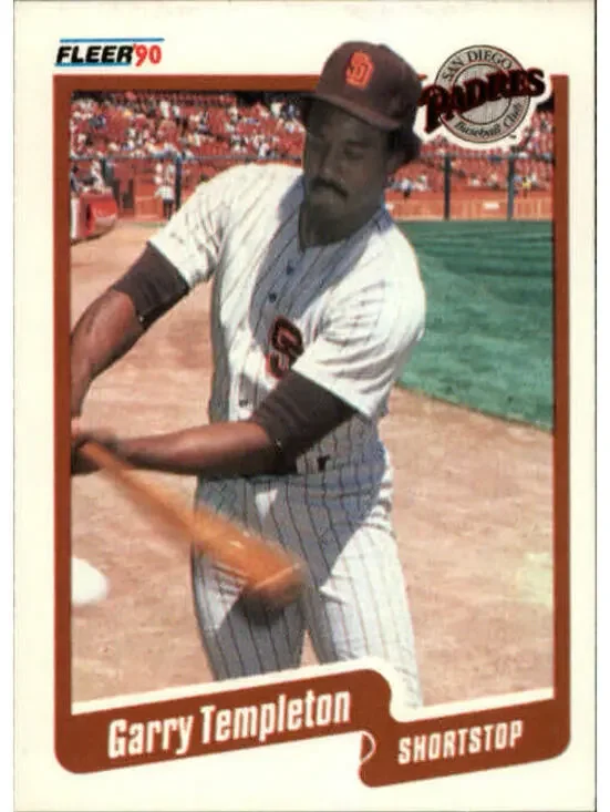 1990 Garry Templeton Fleer Baseball Card #170