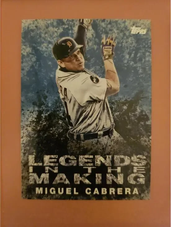 Miguel Cabrera BLUE 2018 Topps Update Legends in the Making #LITM-MC - RAW Mint