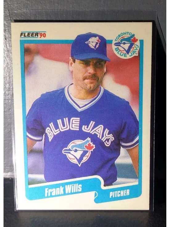 1990 Frank Wills Fleer Baseball Card #98