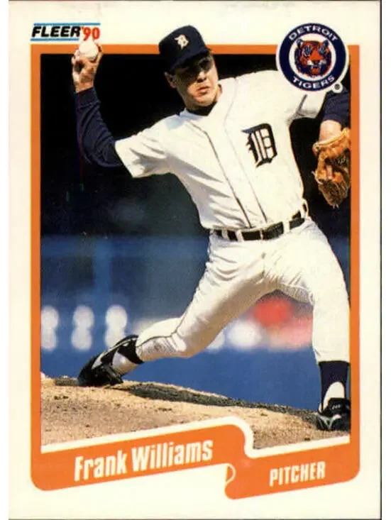 1990 Frank Williams Fleer Baseball Card #620