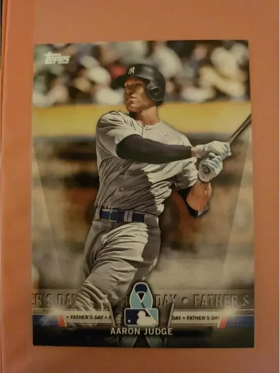 Aaron Judge- 2018 Salute insert - Fathers Day - #TS-19 -RAW Mint