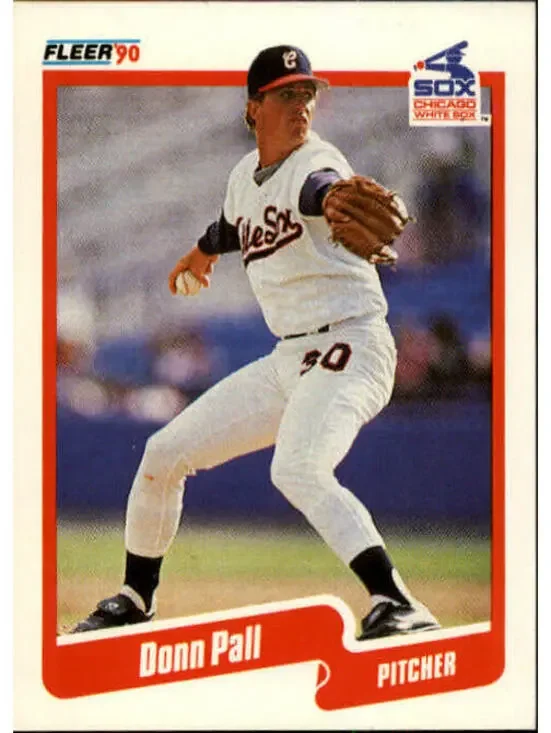 1990 Donn Pall UER Fleer Baseball Card #543