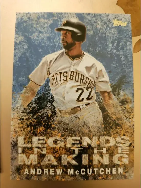 2018 Topps Legends in the Making Blue #LITM-AM - Andrew McCutchen - RAW Mint