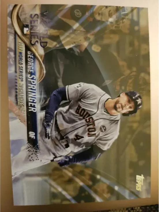 2018 Topps Limited George Springer #154 - No. 0113/2018 - Astros - RAW Mint
