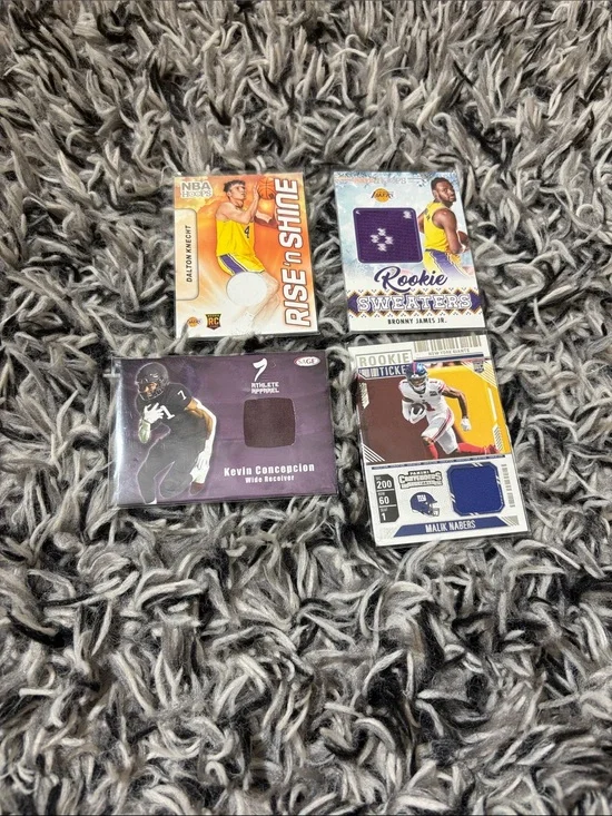 Patched Assorted Sports Cards-Basketball/Football