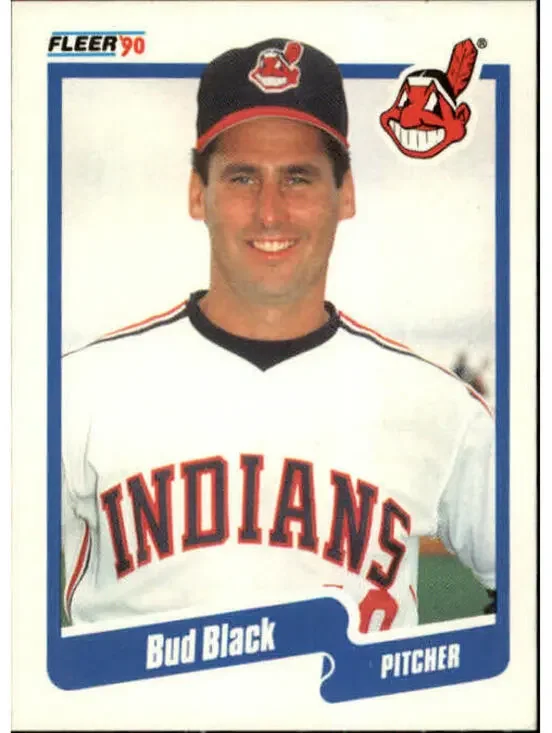 1990 Bud Black Fleer Baseball Card #486