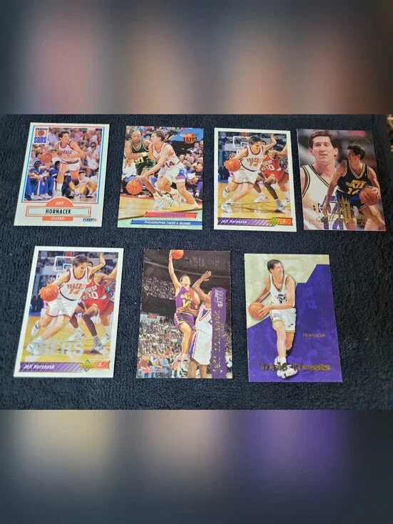 Jeff Hornacek Trading Card Lot