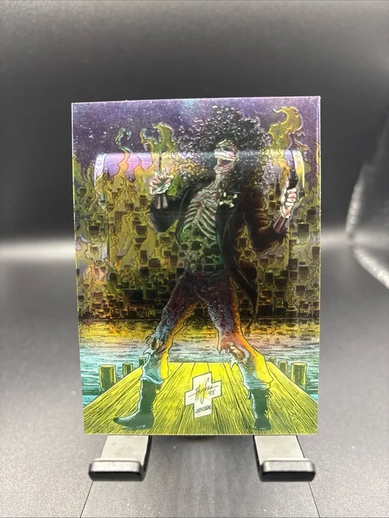 1995 Chaos Comics Evil Ernie Clear Chrome Cel Chase Card #C-1