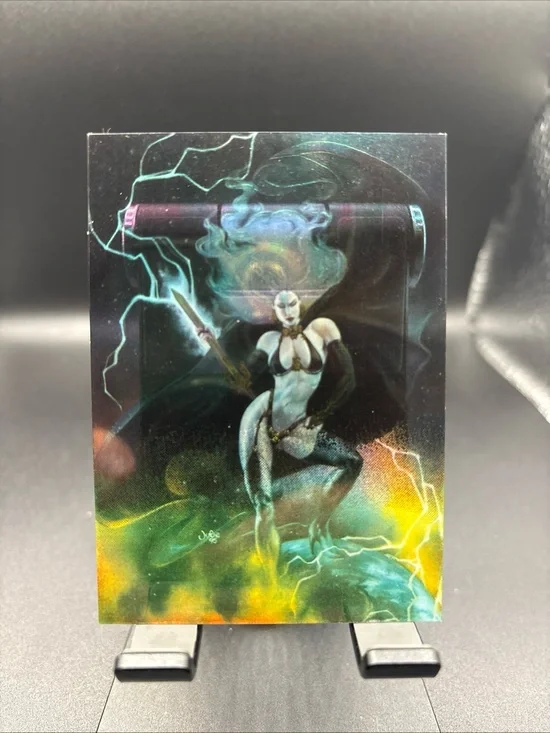 1995 Krome Productions Lady Death Series 2 II ClearChrome CHAOS CHASE CARD #C1