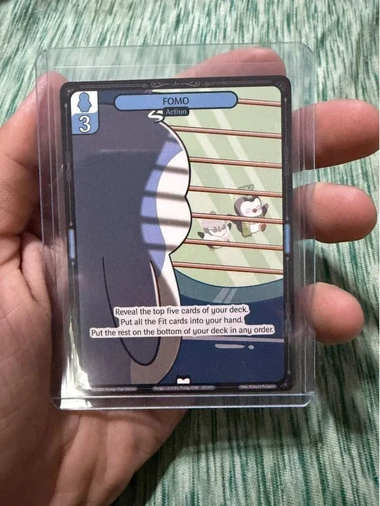 FOMO Pudgy Penguins Series 3 Vibes 127/195 Card