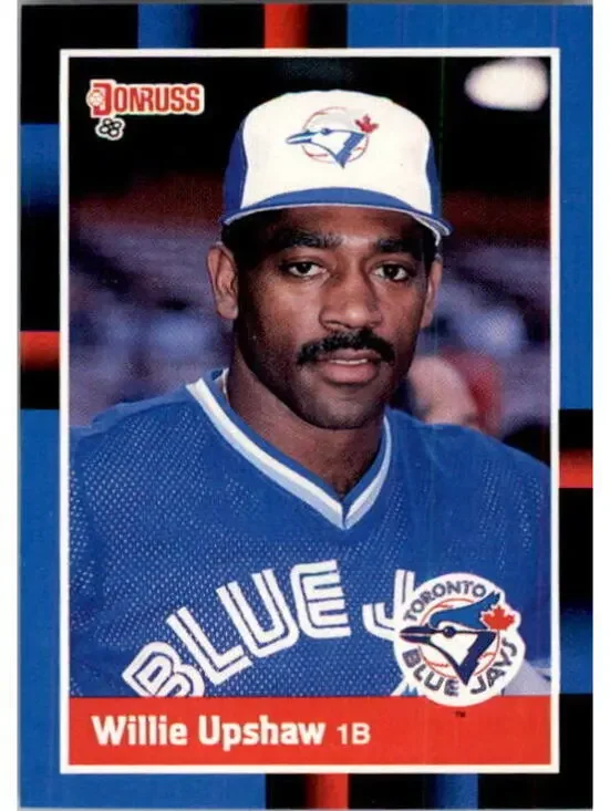 1988 Willie Upshaw Donruss Baseball Card #271
