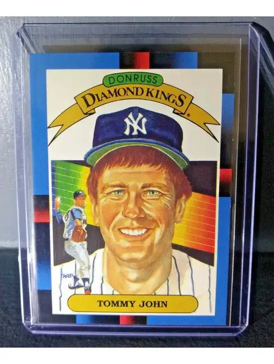 1988 Tommy John Donruss Diamond Kings #17 Baseball Card